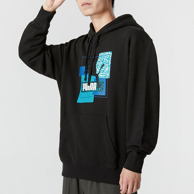 PUMA Brand Love TR Logo Hoodie 'Black' 537851-01