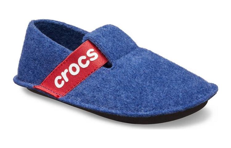 (GS) Crocs Classic Slippers 'Blue Red' 205349-4O5