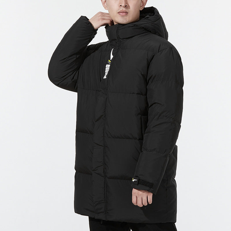PUMA Windproof Down Warm Jacket 'Black' 532916-01