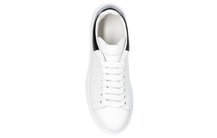 (WMNS) Alexander McQueen Oversized Sneaker 'White Black' 553770WHXMY9061
