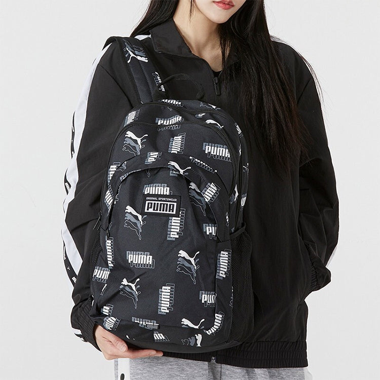 PUMA Academy Backpack 'Black White' 077301-19