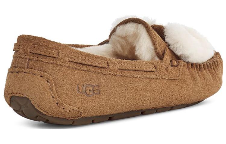 (WMNS) UGG Scuff Logo II Slipper 'Chestnut' 1135112-CHE