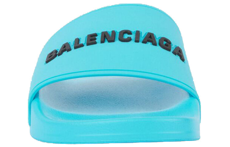 Balenciaga Pool Slides 'Sky Blue' 565826W1S804660