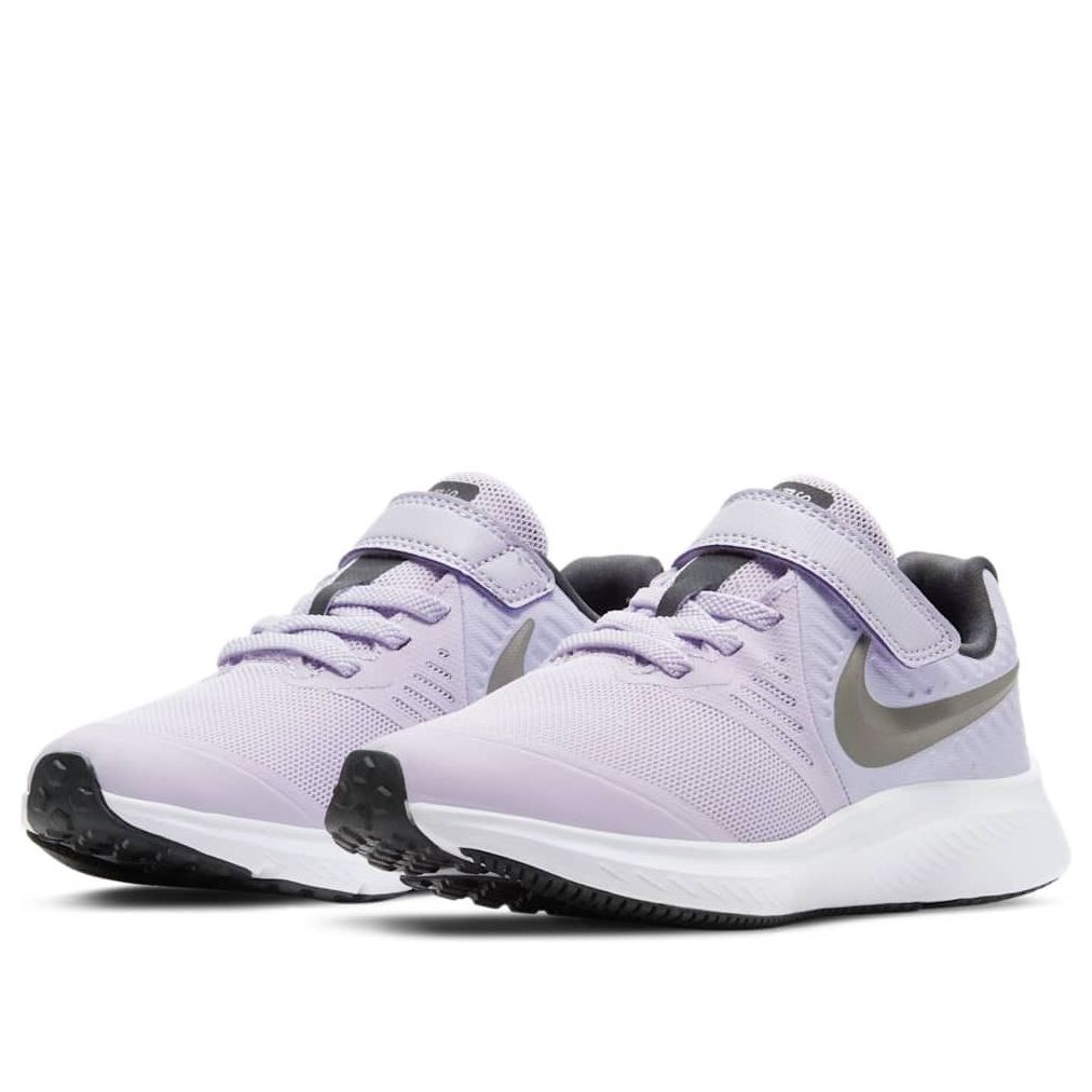 (PS) Nike Star Runner 2 'Violet Frost Metallic Pewter' AT1801-502