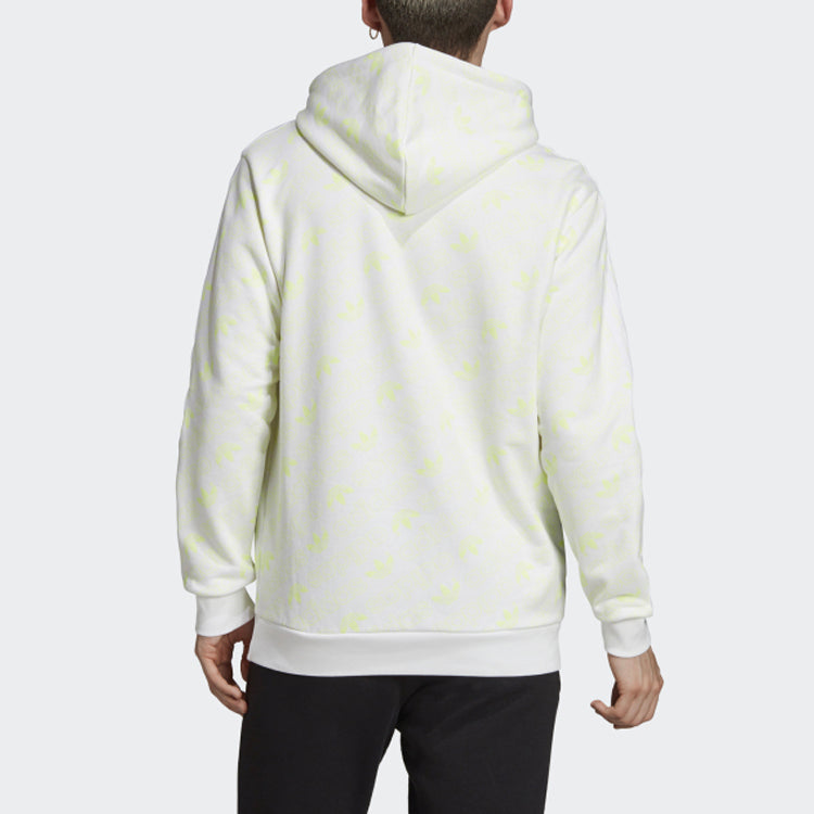 adidas originals Mono Hoodle hooded Sports Pullover White ED7050