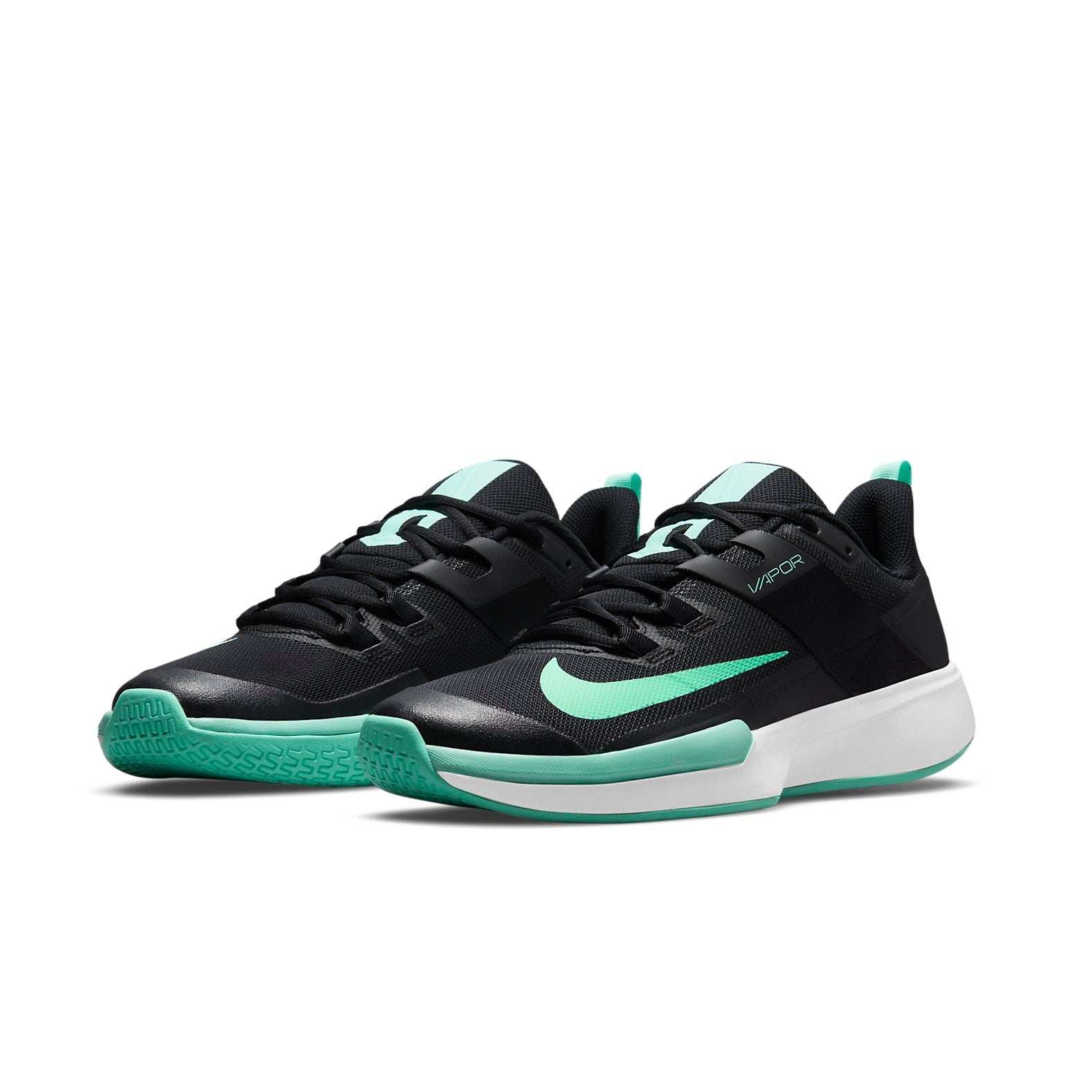 Nike Court Vapor Lite 'Black Green Glow' DC3432-009