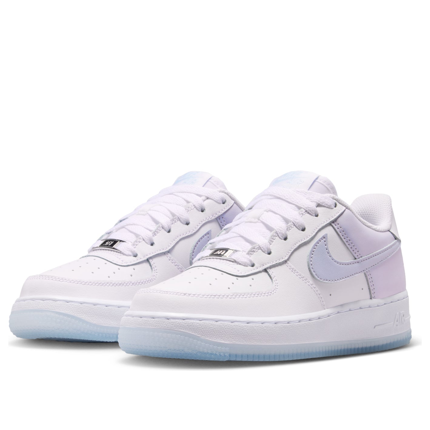 (GS) Nike Air Force 1 Low 'White Blue Tint Silver' IR0190-100