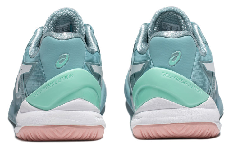 (WMNS) ASICS Gel Resolution 8 'Smoke Blue' 1042A072-408