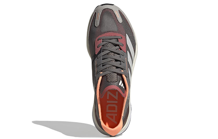(WMNS) adidas Adizero Boston 11 'Grey Beam Orange' GY8406