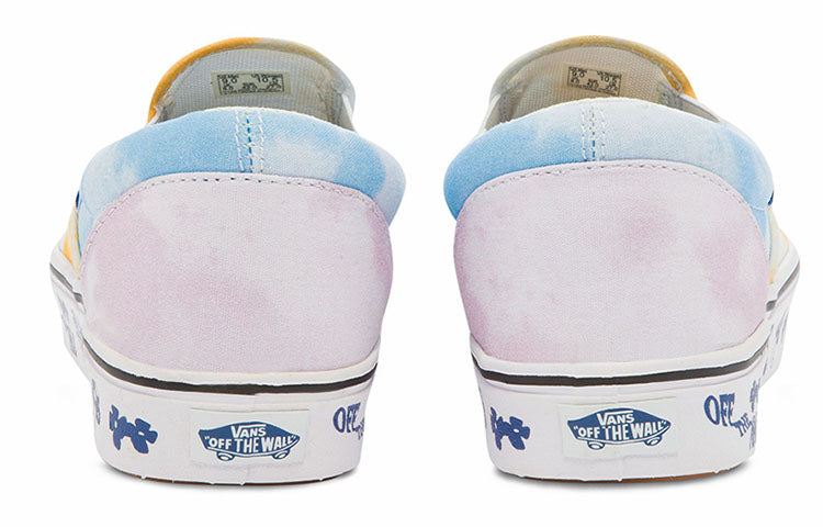 Vans Pastel Tie Dye Comfycush Slip-On 'White Blue' VN0A7TNMB1Y