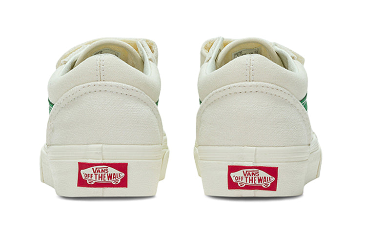 (PS) Vans Old Skool 'White Green' VN0A4BUVRFX