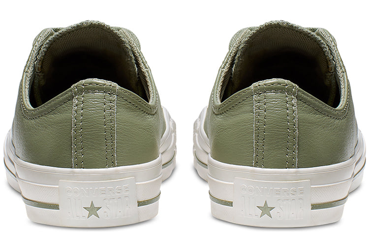 Converse Chuck Taylor All Star Leather Low Top Green White 165420C