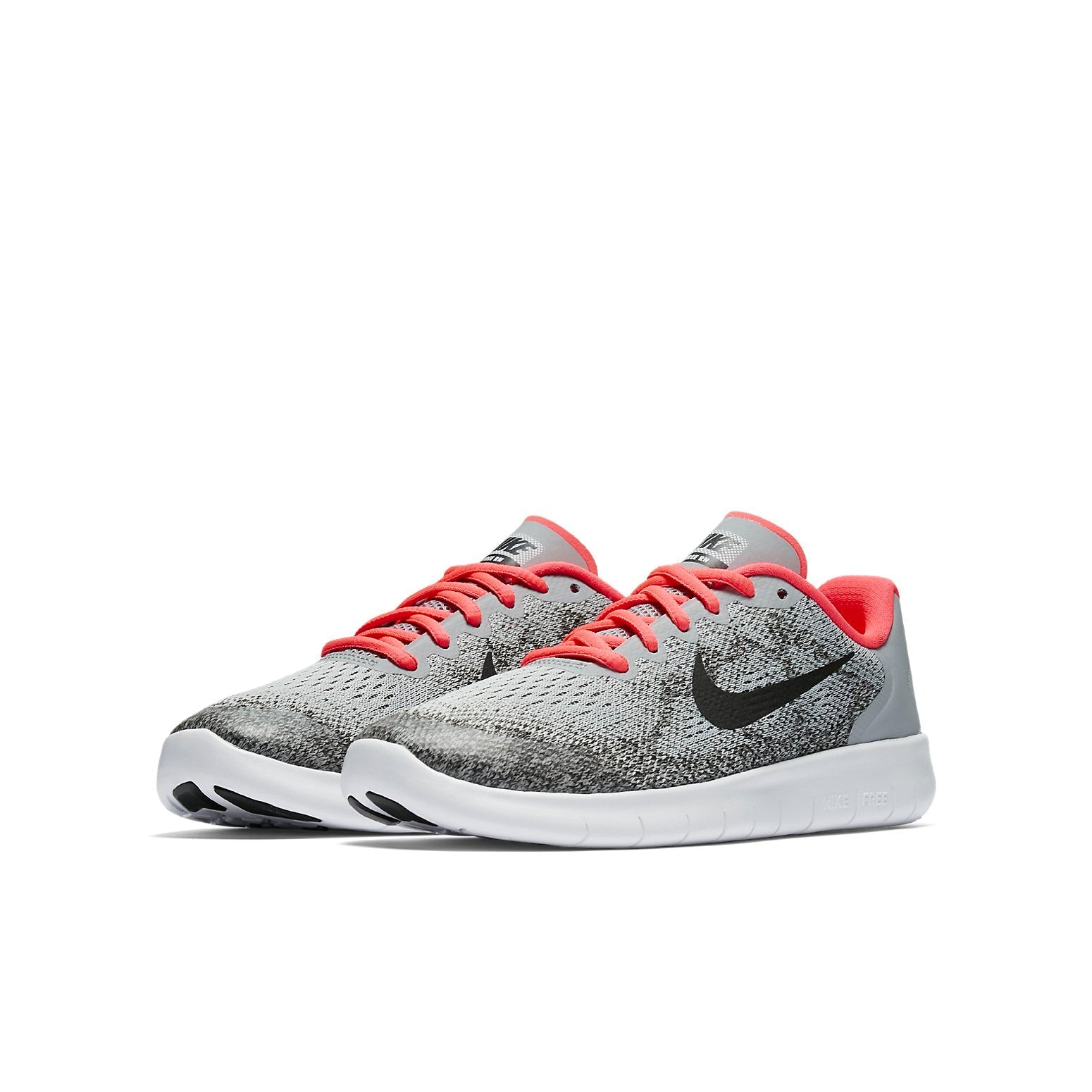 (GS) Nike Free RN 2017 'Wolf Grey Pink' 904258-001