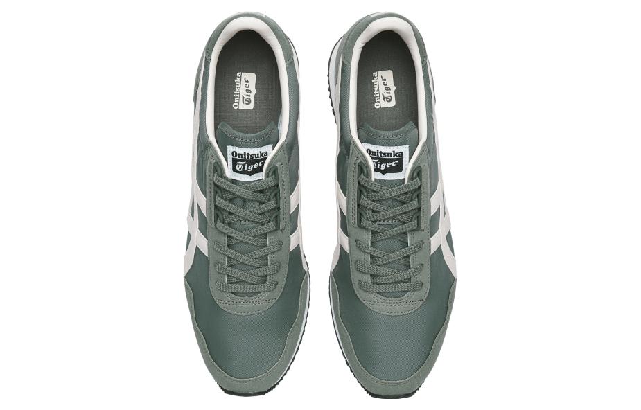Onitsuka Tiger Dualio Marathon Running Shoes 'Green Cream White' 1183B545-400