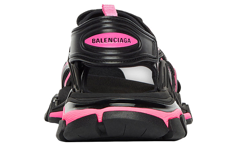 (WMNS) Balenciaga Track Sandal 'Black Pink' 617543W3AJ11050