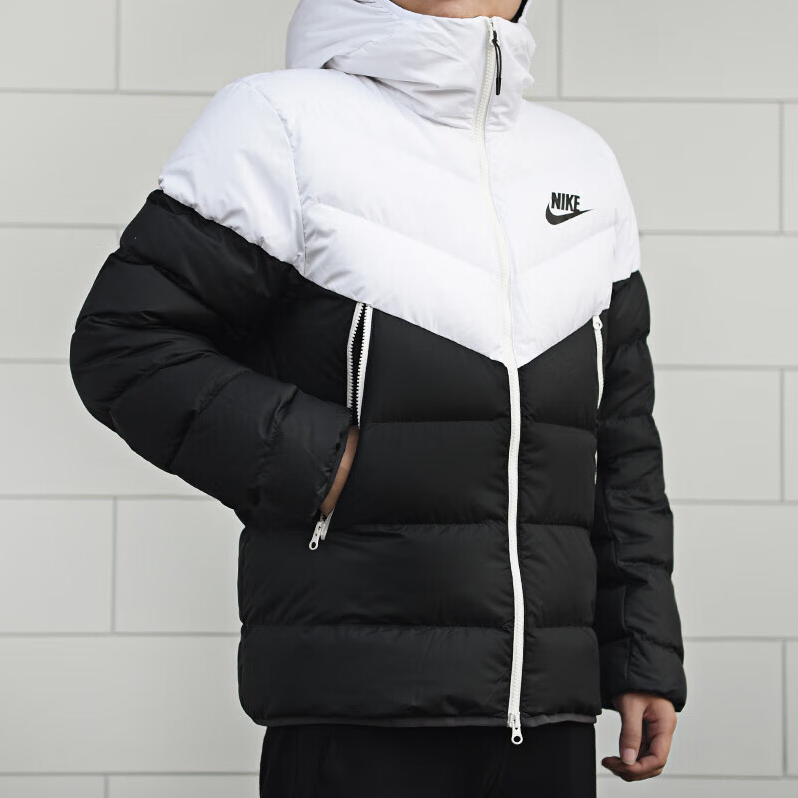 Nike Sportswear NSW Down Fill Casual Sports Hooded Jacket Down Jacket Black CU0226-101