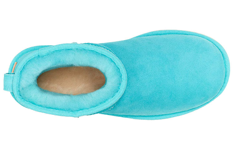 (WMNS) UGG Classic Mini II Boot Snow Boots Blue 1016222-CRWT