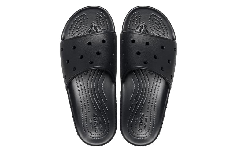 Crocs Classic Slippers Black Unisex 206121-001