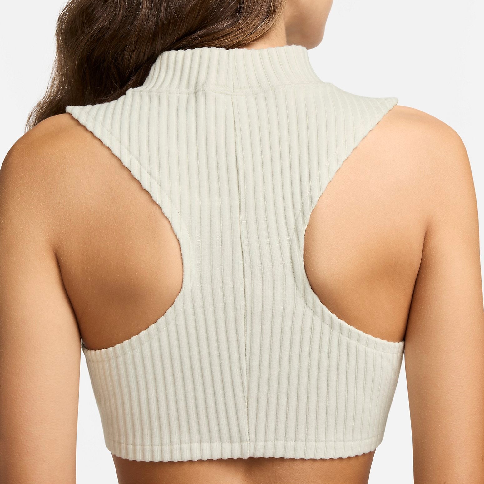 (WMNS) Nike Sportswear Chill Knit Top 'White' FN3678-104