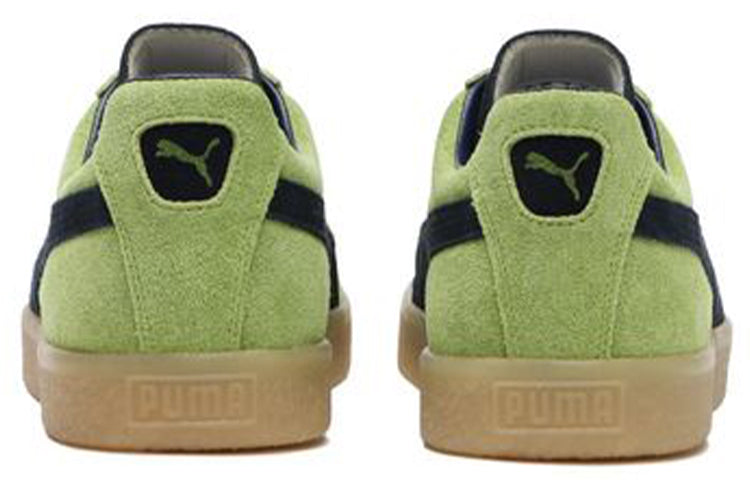 PUMA Suede Vtg Mij Jasmine Green Casual Skateboarding Shoes Black Brown 388132-01