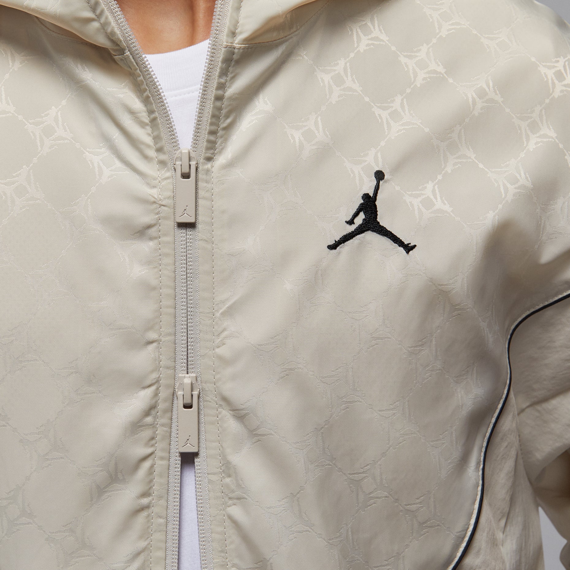 Air Jordan Brooklyn Hooded Draft Jacket Loose Fit 'Light Mahogany' HV0555-104