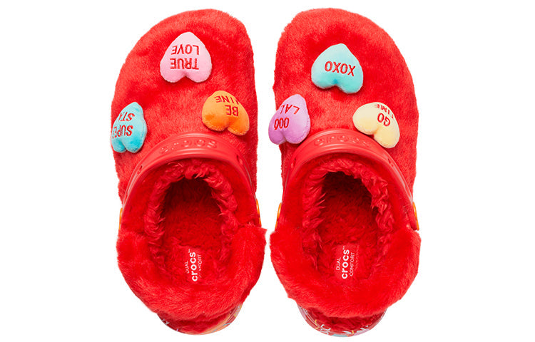 Crocs Sweethearts x Clog Classic Fur 'Valentine's Day' 207741-610