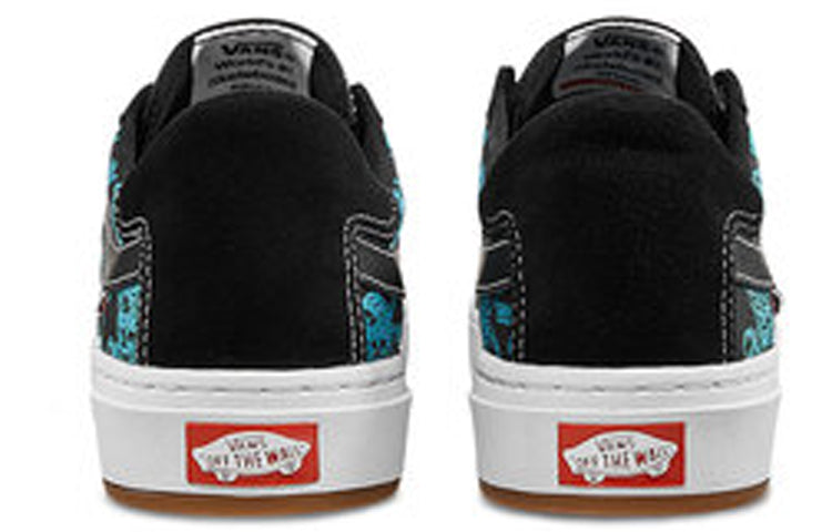 Vans Berle Pro (Pirate Skulls) Shoes Black/Blue VN0A3WKXSTJ