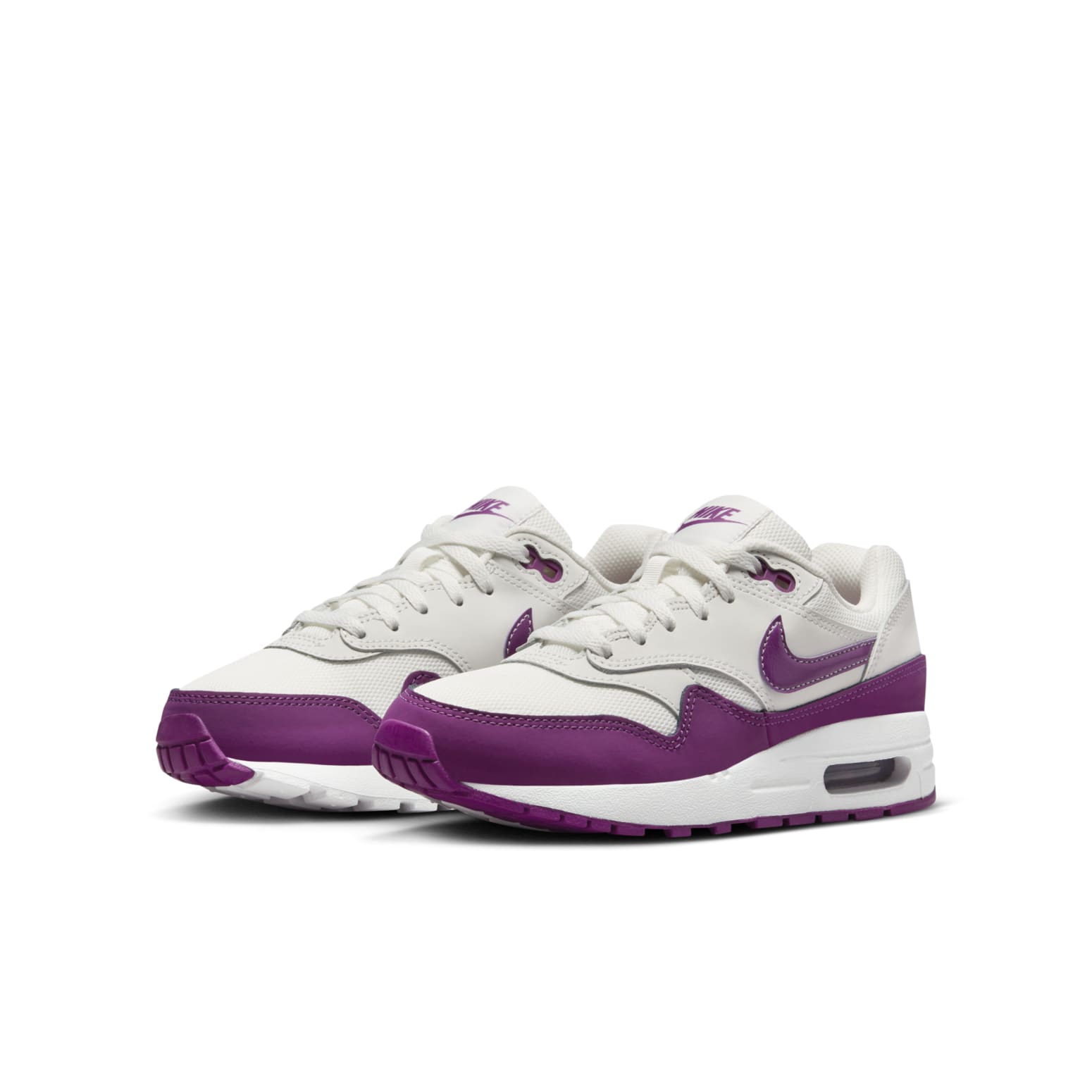(GS) Nike Air Max 1 'Summit White Viotech' DZ3307-109