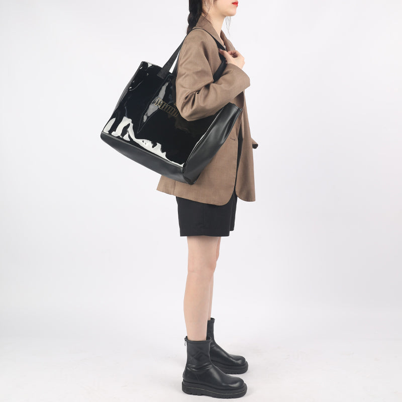 (WMNS) PUMA Core Up L Tote Bag 'Black' 077919-01