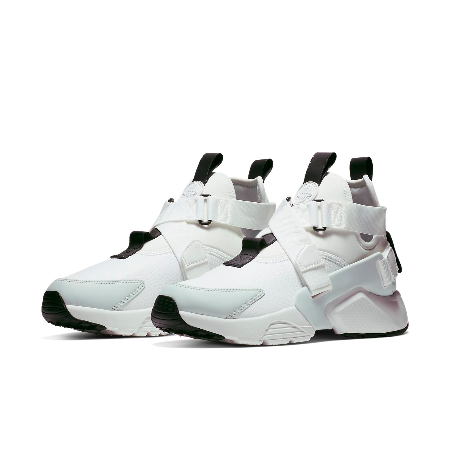 (WMNS) Nike Huarache City Utility Low-Top Gray/White AQ0085-100