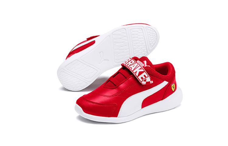 PUMA Scuderia Ferrari Kids' Running Shoes Red/White 339977-01