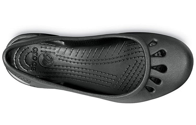 (WMNS) Crocs Malindi Shoes 'Black' 10127-001