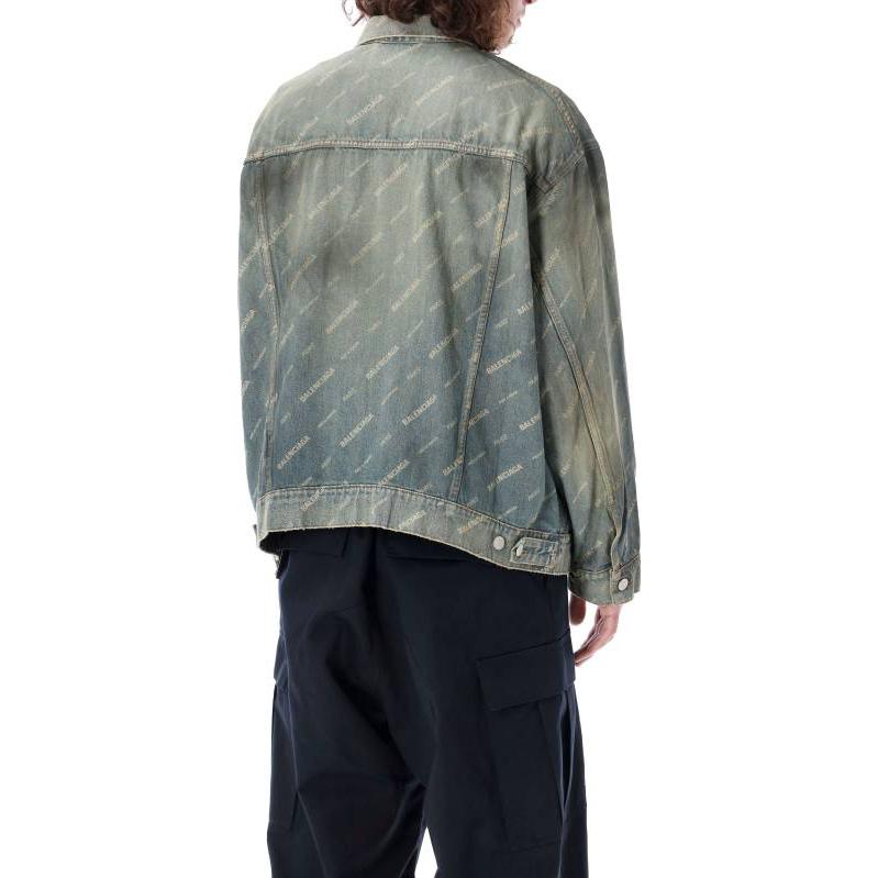 Balenciaga Denim Jacket Large Fit 'Light Japanese Indigo' 719319TNW553221