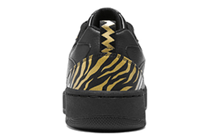 (WMNS) Skechers Sport Shoes 'Black Gold' 896049-BKGD
