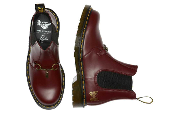 Dr.Martens 2976 Needles Snaffle Chelsea Boots 'Cherry Red' 26908600