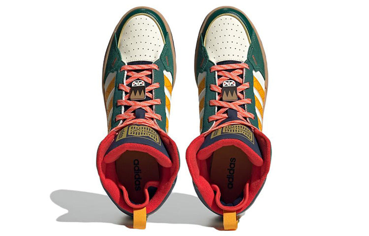 adidas neo 100DB 'White Green Brown' ID4178