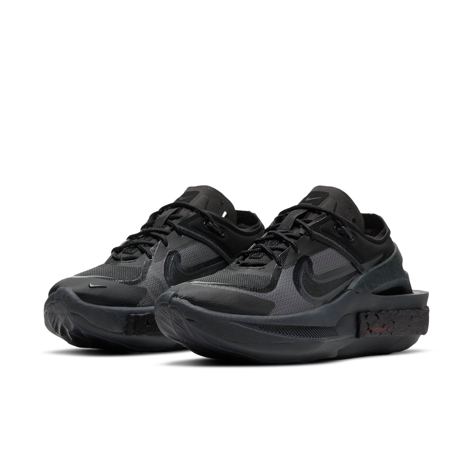 (WMNS) Nike Fontanka Edge 'Triple Black' CU1450-001
