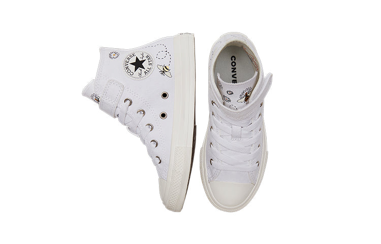 Converse Chuck Taylor All Star 1V Canvas Shoes K White/Black A01619C