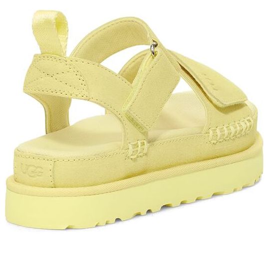 (WMNS) UGG Goldenstar Platform Sandal 'Lemon Yellow' 1117954-LELI