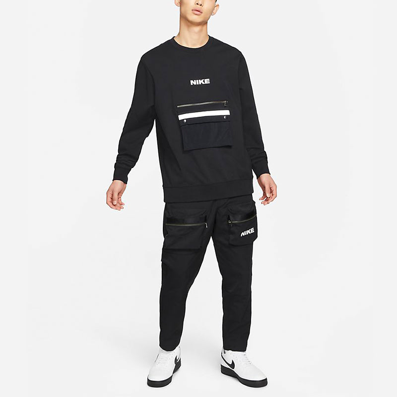 Nike City Made Cargo Logo Casual Sports Long Pants Black DC6958-010