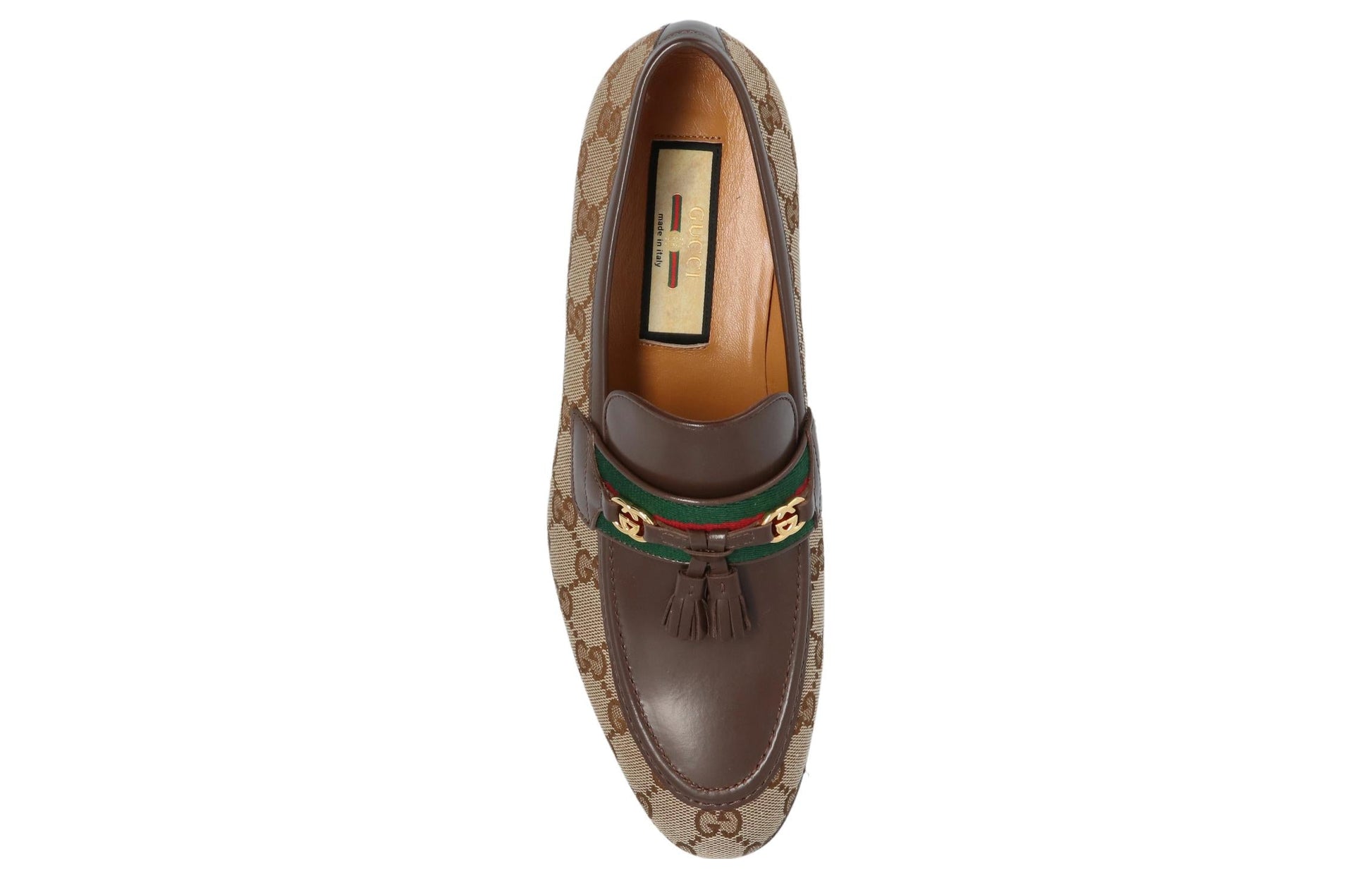 (WMNS) Gucci GG Loafer With Tassel 'Brown' 675651-2HKJ0-9785