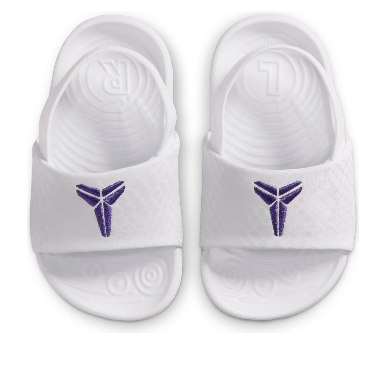 (TD) Nike Kobe Kawa Slides 'White Court Purple' IF2876-101