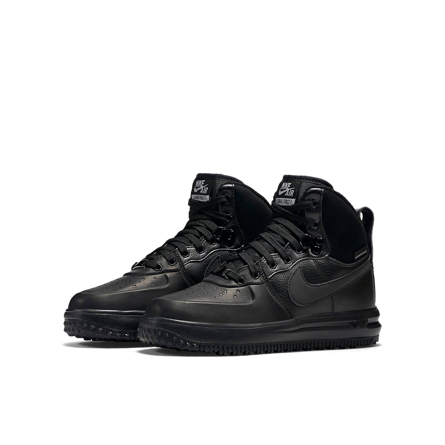 (GS) Nike Lunar Force 1 Sneakerboot 'Black' 706803-002