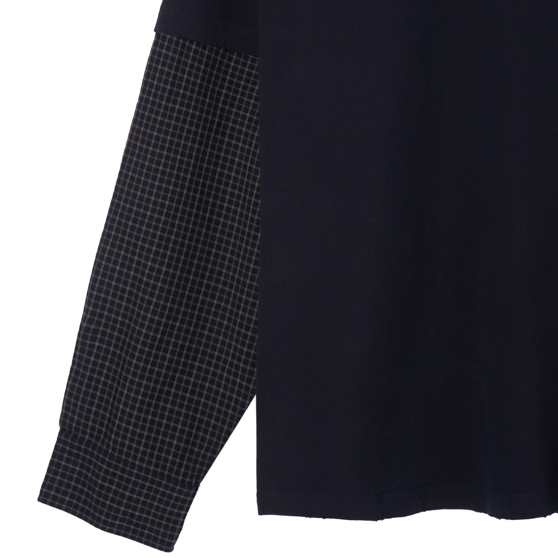 Balenciaga Political Campaign Layered T-Shirt Oversized 'Black' 698631TKVJ19070