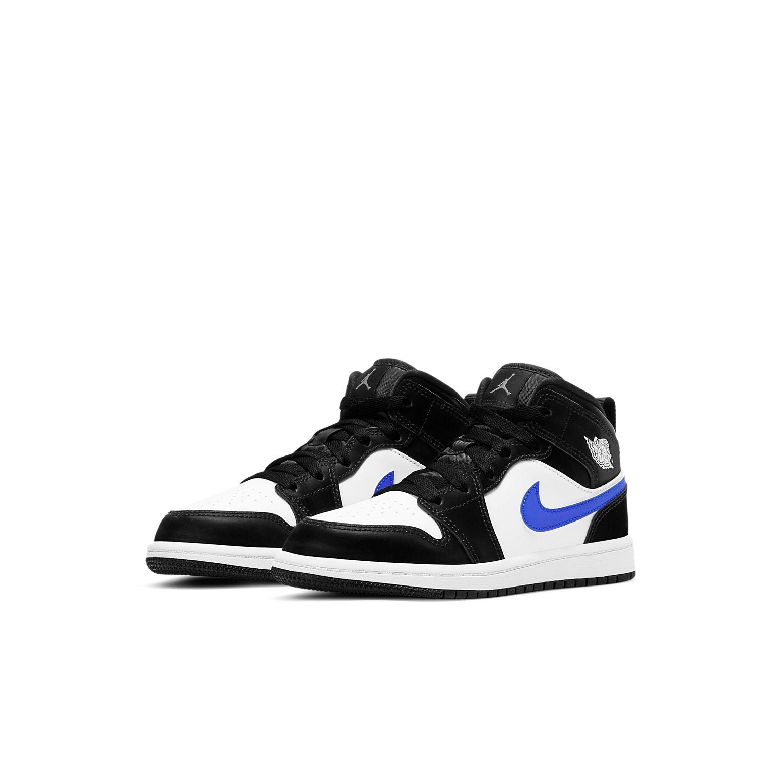 (PS) Air Jordan 1 Mid 'Black Racer Blue' 640734-084
