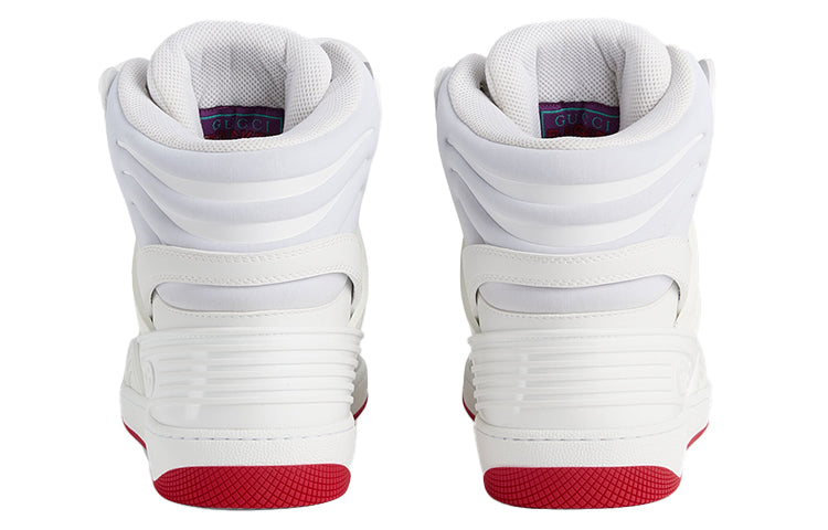 Gucci Basket High 'White Demetra Red' 673077-2SHG0-9076