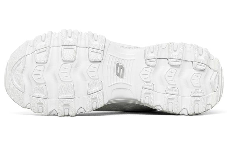(WMNS) Skechers D'Lites 1.0 Fashion Low Chunky Shoes White 896002-WHT