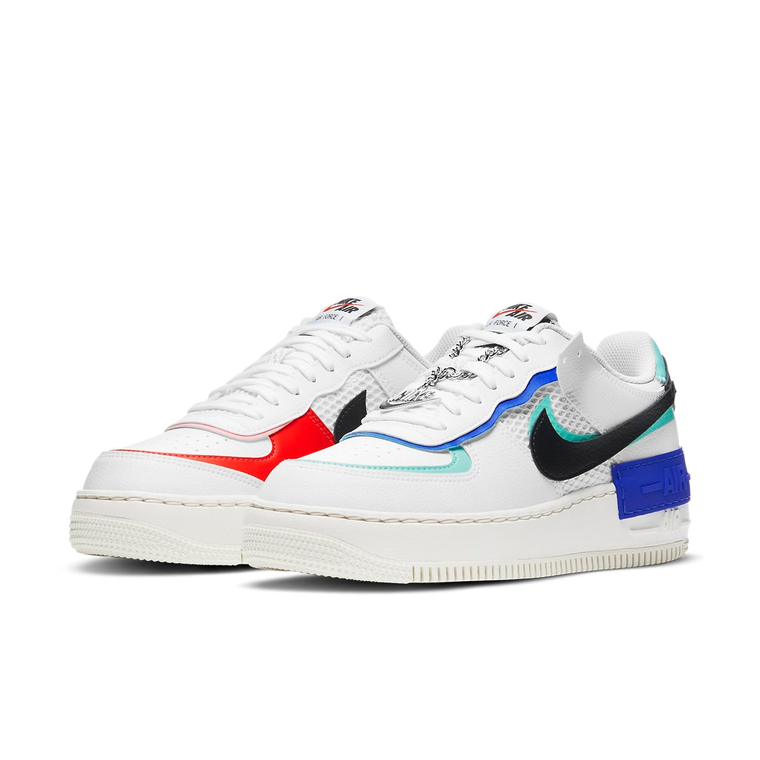 (WMNS) Nike Air Force 1 Shadow 'White Blue DH1965-100