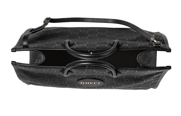 Gucci Off The Grid OTG Environmental Friendly Series Logo Large Capacity Black 630353-H9HAN-1000