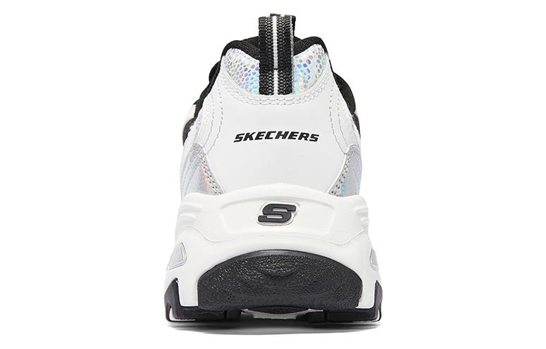 (WMNS) Skechers DLITES 1.0 'Black White Blue' 896148-BKW